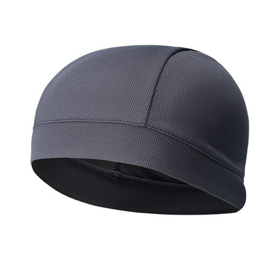 WHAMVOX Cycling Cap 1Pack Dark Gray Polyester Quick Dry and Sweat Absorption for Sports and Outdoor Activities