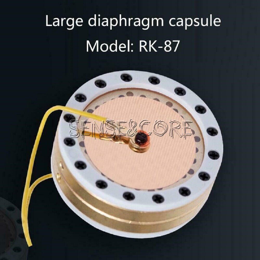 Buy 34mm Large Diaphragm Condenser Mic Capsule Cartridge Core Microphone Capsule Online at