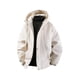 thumbnail image 5 of Ceisia Men's Oversize Hooded Zip-Up Warm Jacket for Winter Gift, 5 of 6