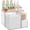 Clear, variant on Clear Acrylic Face Towel Holder with 3 Drawers, All-in-One Bathroom Vanity Organizer for Disposable Face Towels, Cotton Pads, Swabs and Skincare Tools