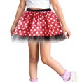 thumbnail image 2 of JIAYUE Kids Girls Polka Dot Mesh Fluffy Skirts For Festival Party Ballet Performance, 2 of 4