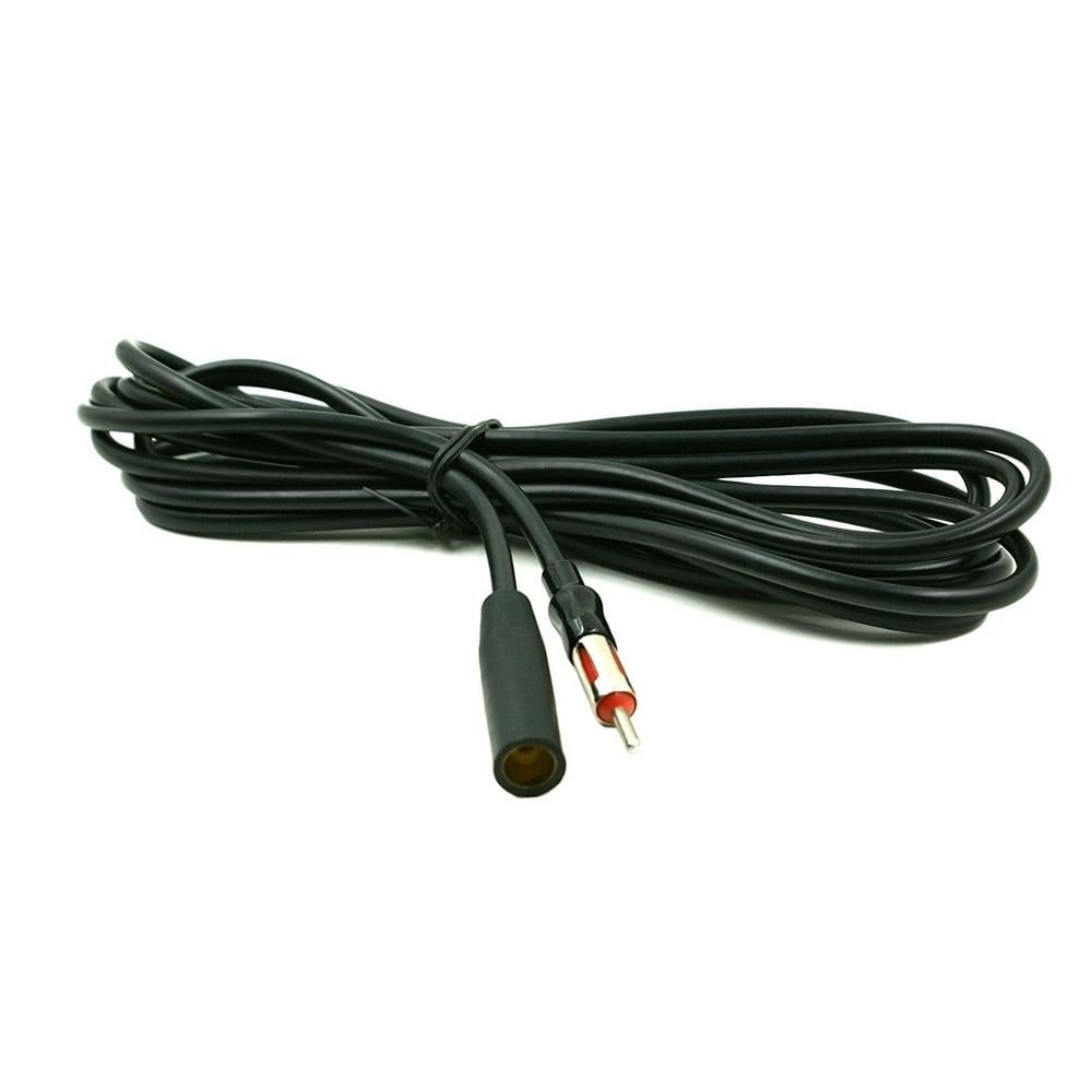 DNF 12 Feet Car Radio Antenna Extension 12 Feet Cord Male Female
