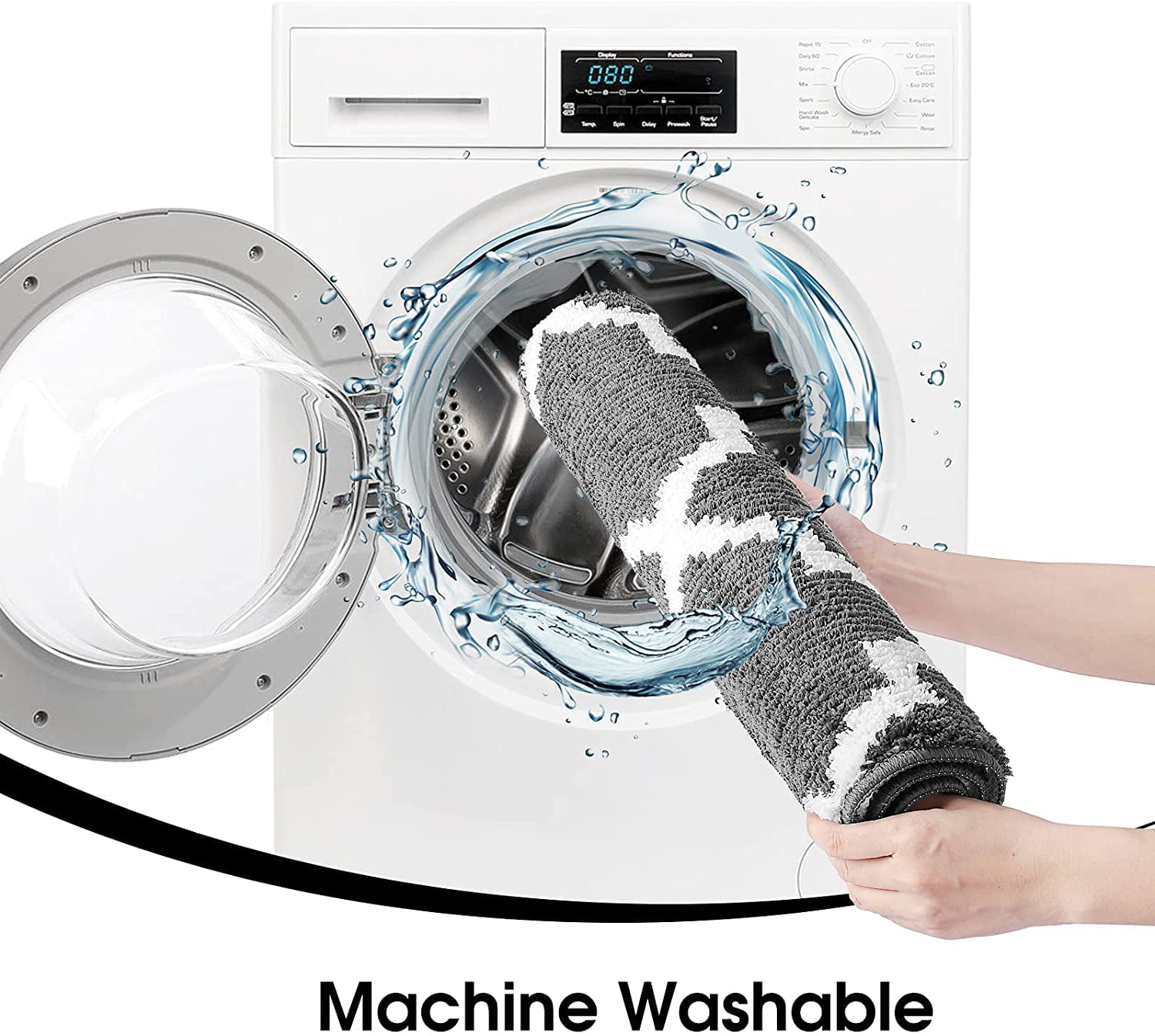 Kitchen Rug  Machine Washable – Bestier