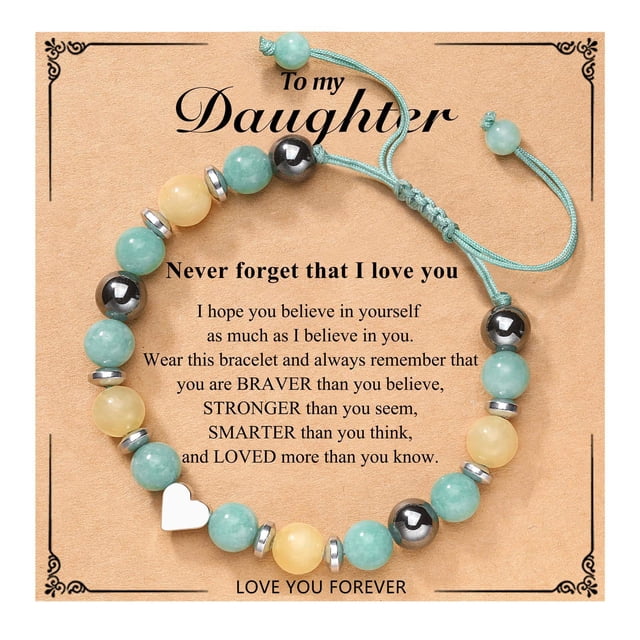 Pulsera tejida a mano con piedra natural, pulsera popular para hombres y mujeres, pulsera de cuentas