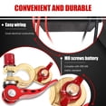 thumbnail image 3 of Unatoiry 2pcs/set Battery Terminal Connectors For Easy Installation And Distinguished Connection Easy Shown as Pictures 1Set, 3 of 6
