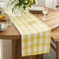 thumbnail image 5 of Virelaxpo Tropical Leaf Table Runner Dining Table Decor Wrinkle Resistant Fabric for Kitchen Party Wedding, 5 of 7