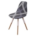 thumbnail image 2 of 2 Fundas Elásticas Para Asiento De Silla, Funda Suave Para Banquete, Hogar, Hotel, Comedor, Color 2, 2 of 9