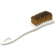 (Price/EA)Captain's Choice 7" Brass Bristle Mini Scrub Brush, M-720