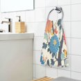 thumbnail image 3 of Yayeee 100% Cotton Hand Towels for Bathroom 16" x 28" Soft Absorbent Kitchen Towel, Vibrant Japanese Flowers, 3 of 7