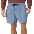 thumbnail image 3 of Men's Casual Shorts - Workout Black Quick Dry Basketball Shorts Casual Work Hiking Shorts Summer Lightweight Quick Dry Shorts Outdoor Hiking Shorts with Pockets, 3 of 9