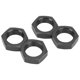 thumbnail image 2 of Tuerca De Cubo Hexagonal De Rueda RC, Peso Ligero 4 Piezas De Aleación De Aluminio Tuerca De Cubo Hexagonal De Rueda De 24 Mm Para Coche RC Mgaxyff Negro, 2 of 8