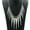 Silver, variant on Grandest Birch Women's Multilayer Spike Rivet Tassels Chain Bib Statement Necklace Punk Alloy Silver