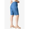 thumbnail image 3 of Roaman's Women's Plus Size Easy-Wear Bermuda Short, 3 of 3