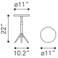thumbnail image 4 of Mesa Lateral Kessa Muebles Maurice Blanco, 4 of 11