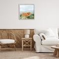 thumbnail image 4 of Stupell Industries Rustic Lodge Longhorn Cattle Country Field White Framed Giclee Art, 24 x 24, by June Erica Vess, 4 of 8