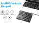 thumbnail image 3 of Teclados NuméRicos InaláMbricos, Teclado NuméRico de 36 Teclas Teclado NuméRico PortáTil para Computadora de Escritorio, PortáTil y Tableta, 3 of 5