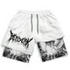 thumbnail image 2 of Pantalones cortos de gimnasio para hombre y mujer, Shorts deportivos de secado rápido con estampado 3D de Manga, 2 en 1, para verano, 2 of 5