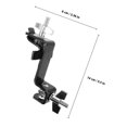 thumbnail image 2 of OULII Cowbell Mount Clip Zinc Alloy 1Pack for Stabilizing Music Performance, 2 of 7
