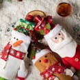 thumbnail image 3 of 3 Piezas Fundas para Botellas de Vino de Navidad,Reutilizables,Cubiertas para Botellas de Vino de Navidad,Bolsa de Regalo de Vino de Navidad,para decoración de Cena en casa-A, 3 of 5
