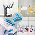 thumbnail image 5 of Pinzas para ropa JUXINGDAZYF para juegos de baby shower (60 unidades), color azul, 5 of 5
