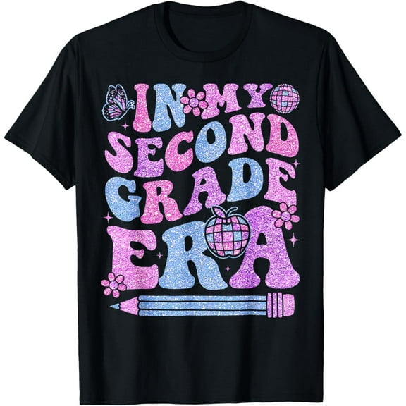 In My Second Grade Era 2nd Grade First Day Of School Girls T-Shirt