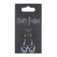 thumbnail image 2 of Pendientes con el escudo de Ravenclaw de Harry Potter, 15 mm, chapados en plata, 2 of 2