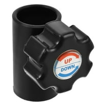 STRANDCHIC Black Patio Umbrella Tube Knob Adjustable Crank Handle Replacement for Outdoor Repair