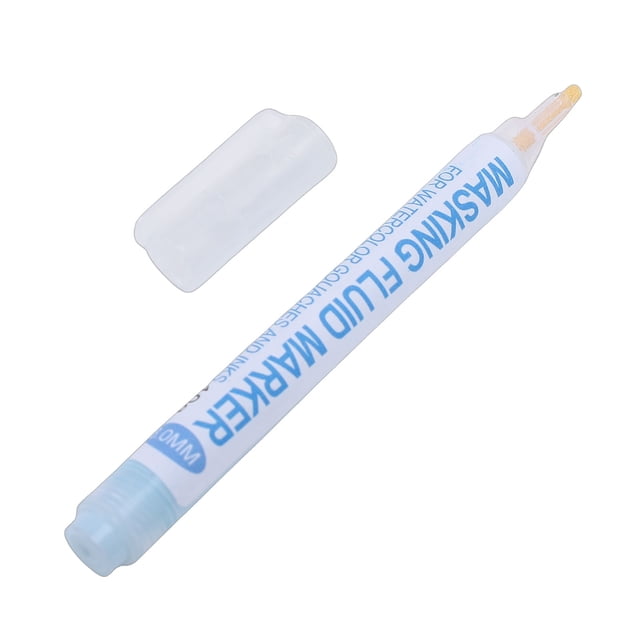 YAHHU Marcador de Fluido de Enmascarar para Acuarela Masking Fluid Pen 10g