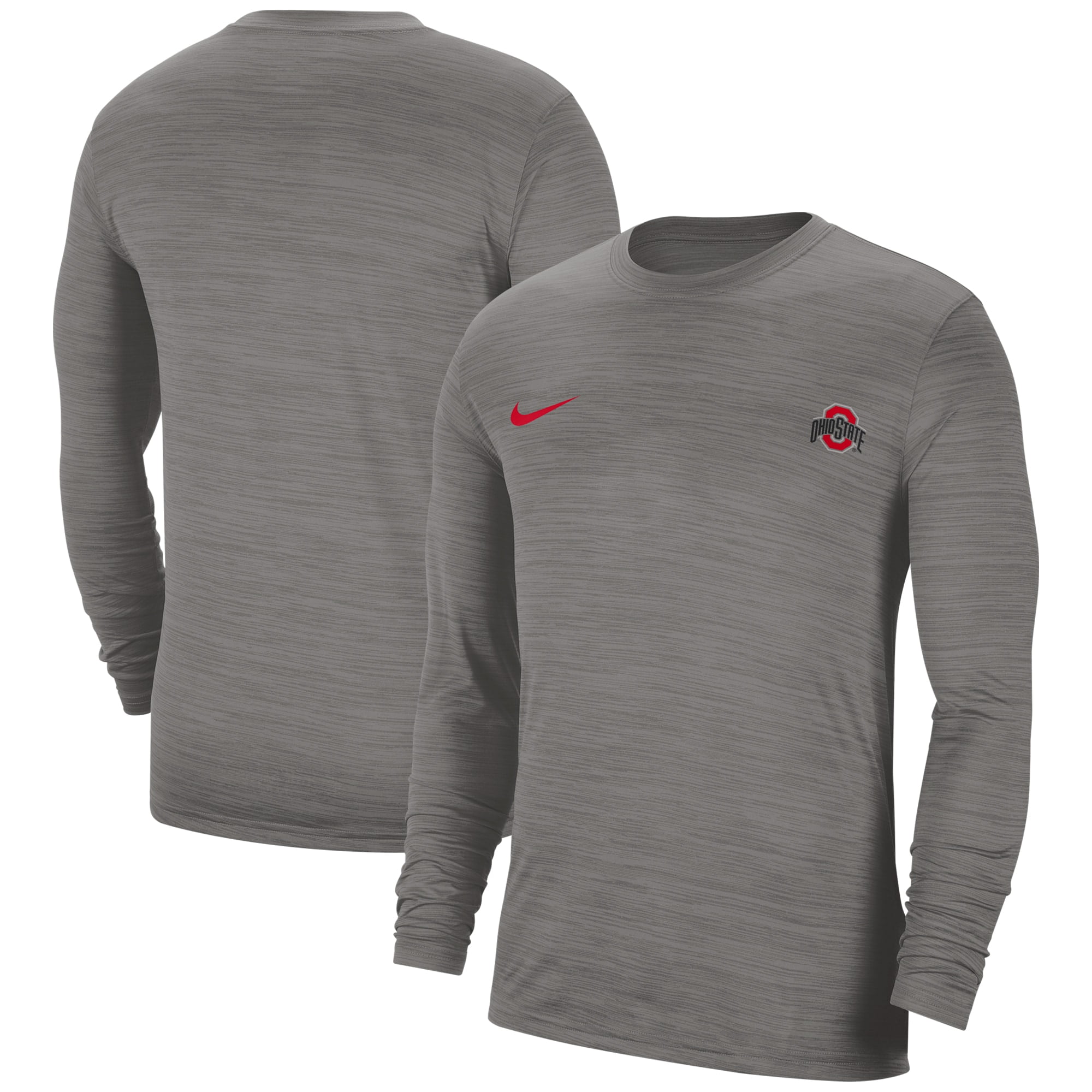 Men's Nike Heathered Gray Ohio State 