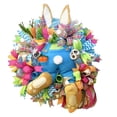 thumbnail image 1 of Easter Wreath Pendant Animal Shape Garland Ornament Festival Hanging Decoration Prop  Type 2, 1 of 10