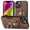Brown, variant on Allytechgroup Wallet Phone Case for iPhone 14 Pro, RFID Blockling Smart Shell with Credit Card Slot Magnetic Car Mount Support Shockproof Protective Back Cover for iPhone 14 Pro, Black