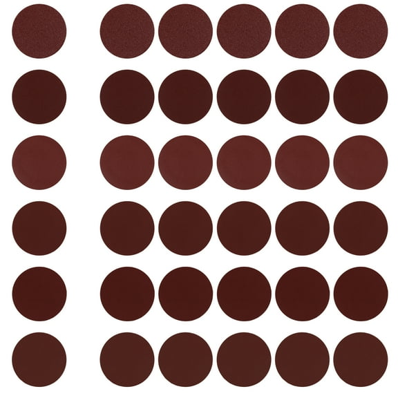 36pcs 2 Inch Hook and Loop Sanding Discs 100 240 600 800 1000 2000 Grits Flocking Sandpaper