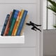 thumbnail image 3 of Sujetalibros para sujetar libros resistentes (superhéroe) – Sujetalibros de metal ocultos para estantes, escritorio o encimera – Sujetalibros para decoración del hogar – Regalo para amantes de los libros y decoración del hogar brillar  Electrónica, 3 of 5