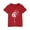 Red, variant on Riecok Girls Short Sleeve T Shirts Kids Round Neck All-match Comfortable Soft Fashion Undershirts Tee Shirt Top Kids Blouse Black 3 T