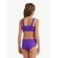 thumbnail image 2 of Justice Girls Color Blocked Popcorn Color Bikini Swimsuit , Sizes XS-XL, 2 of 6