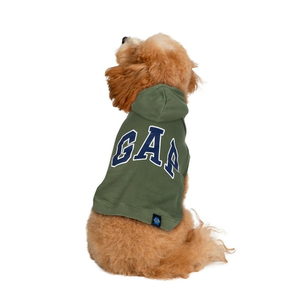 Gap Pet, Dog Clothes, Green Classic Pet Hoodie