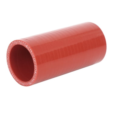 76mm 3" 3-Ply Silicone Straight Hump Hose - Red - Intercooler / Turbo Coupler