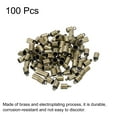 thumbnail image 3 of 100Pcs Cord End Caps 4mm End Cap Barrel Beads Kumihimo End Caps Brass for Jewelry Making 4.5mm Length Bronze, 3 of 5