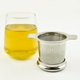 thumbnail image 6 of Zoie + Chloe Extra Fine Stainless Steel Tea Infuser - Brew-in-Mug Loose Leaf Mesh Strainer Filter, 6 of 8
