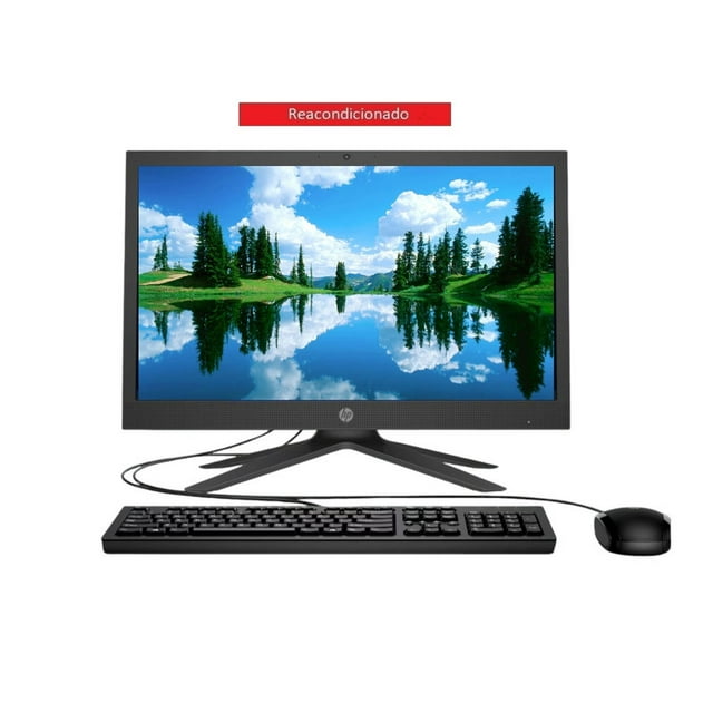 All in One HP 200 G8, 21”, Intel Celeron J4025, 16GB RAM, 1TB SSD, Windows 11, REACONDICIONADO