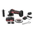 Hyper Tough 20V 1.5Ah Lithiumion Angle Grinder, Cordless, Battery