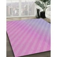 thumbnail image 2 of Ahgly Company Indoor Square Patterned Mauve Purple Novelty Area Rugs, 6' Square, 2 of 6