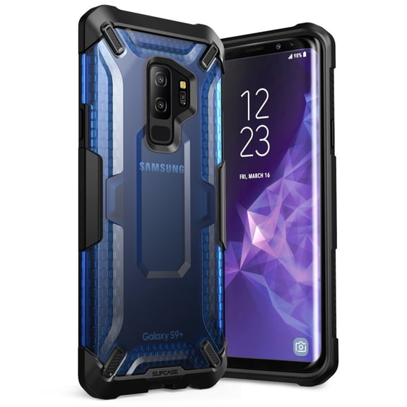 Samsung Galaxy S9 Plus Case, SUPCASE Unicorn Beetle Series Premium Hybrid Protective Frost Clear Case 2018 release Blue