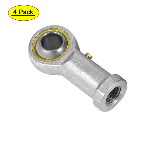 

Uxcell PHS8 Carbon Steel Economy Female Right Hand Rod End Bearing (4-pack)