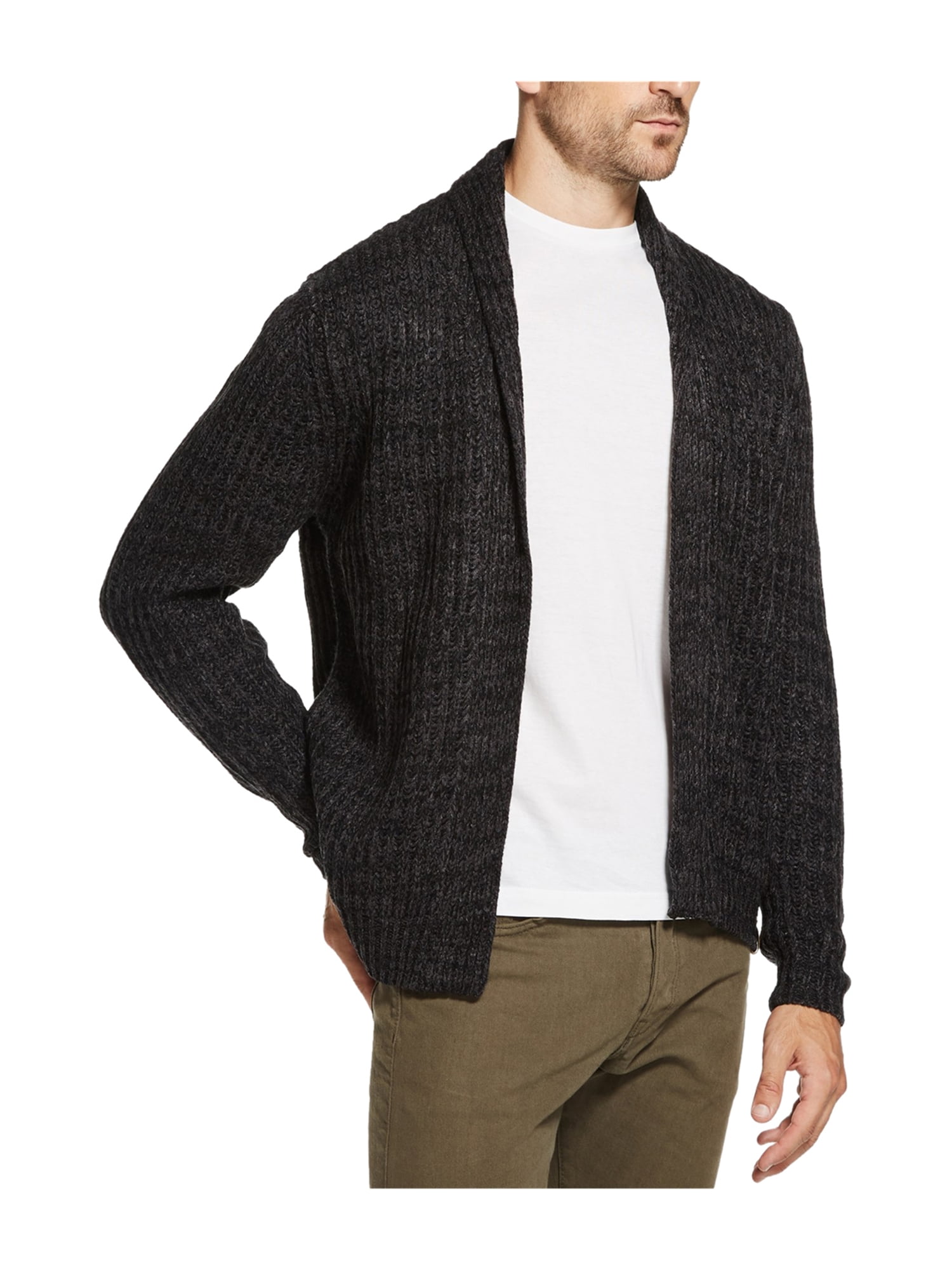 open front cardigan mens