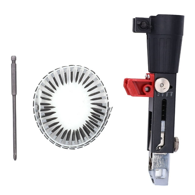Electric Drill Woodworking Tool, Complete Stable Automatic Chain Nail Adapter Fast Plastic For Board