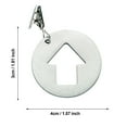 thumbnail image 4 of Stainless Steel Tablecloth Clips with Creative Star/Flower Shapes, 4 of 6