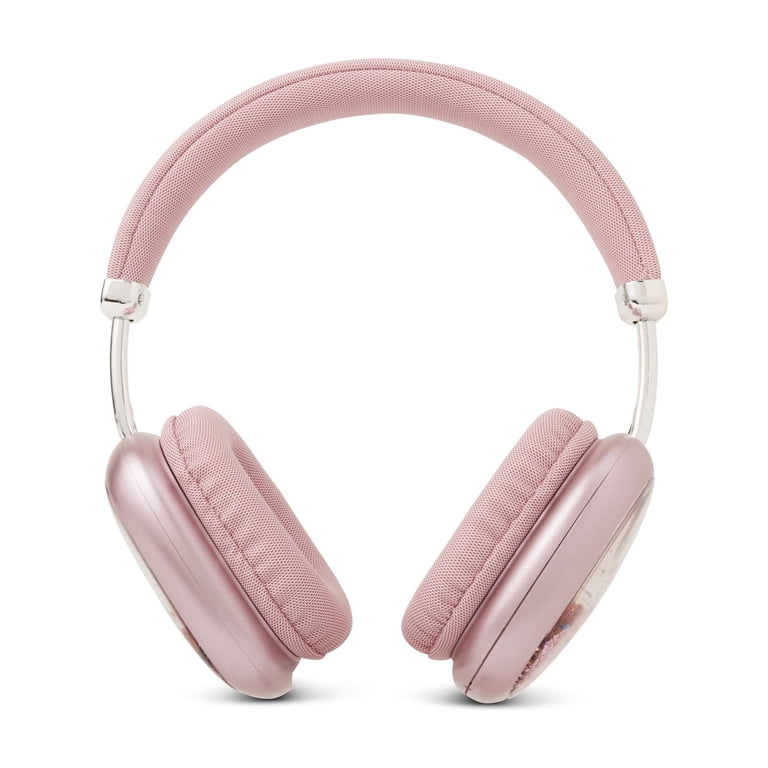 PWRD Pink Liquid Glitter Wireless Headphones photo 2