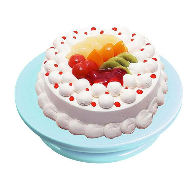 Plastic Cake Turntable Rotating Anti-skid Round Cake Decorating