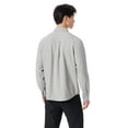 thumbnail image 3 of Bass & Co. Men's and Big Men's Easy Travel Shirt with Long Sleeves, Sizes S-3XL, 3 of 5